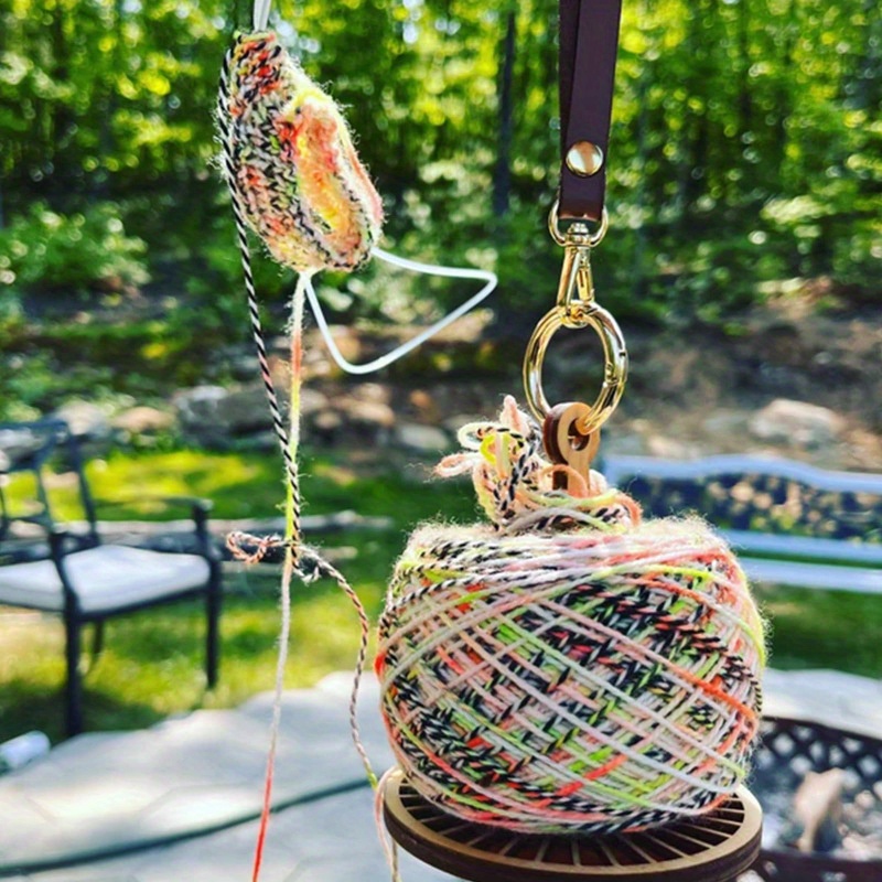 Woodworking Diy - Portable Wooden Yarn Holder Spinning Stand