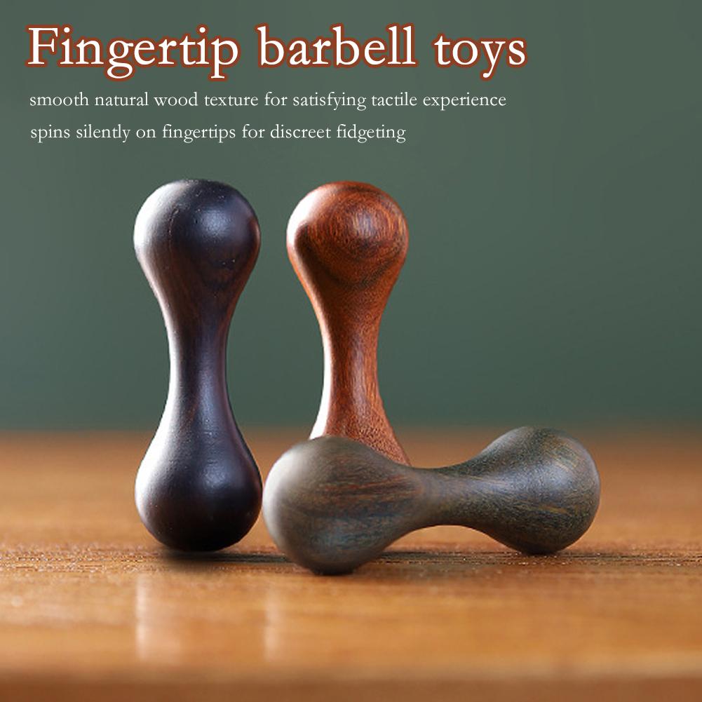 Woodworking Joints - Mini Dumbbell - Decompression DIY Fingertip