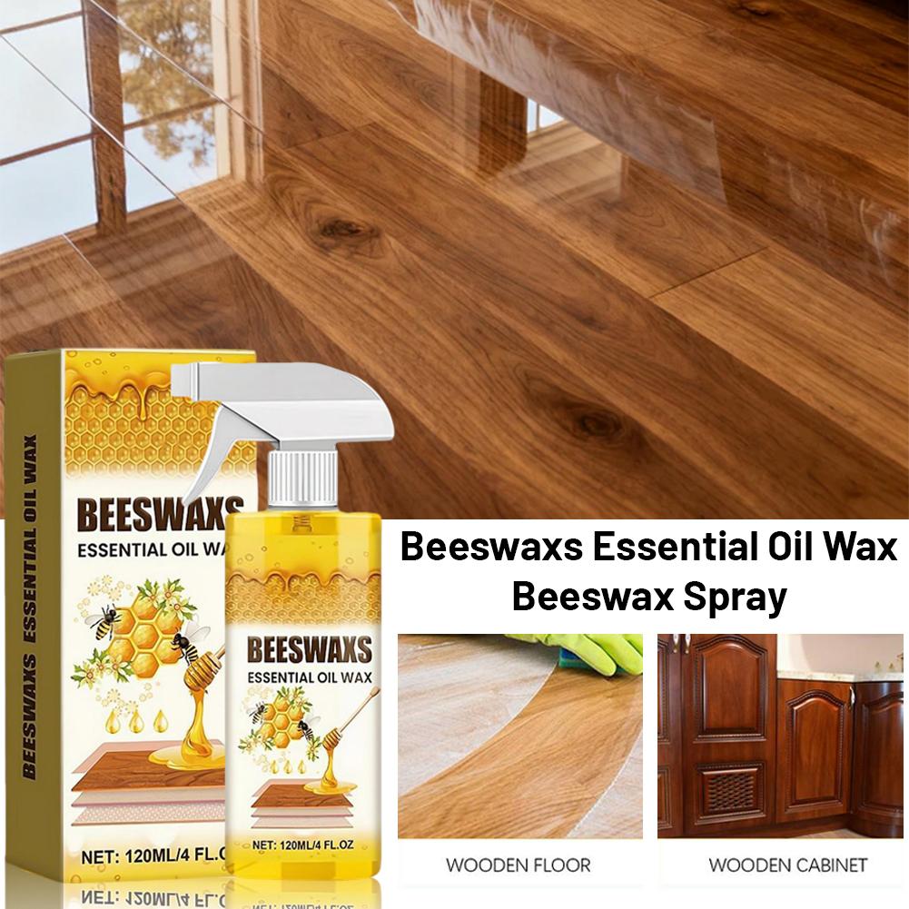 Woodworking Oil Finish - 120ml/4Fl.oz Spray Wood Beeswax Polish with