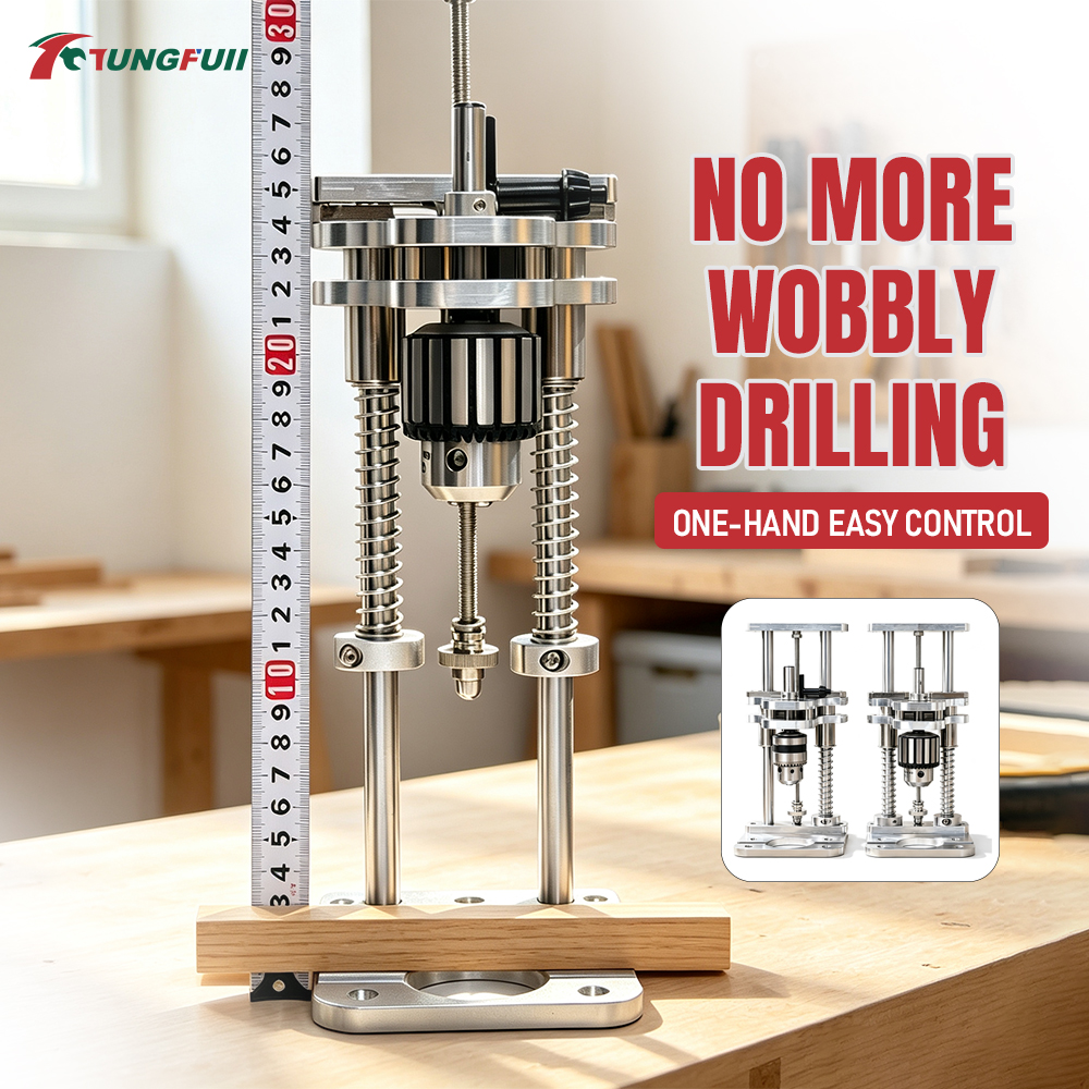 Woodworking Diy - Tungfull Aluminum Vertical Drill Press Stand