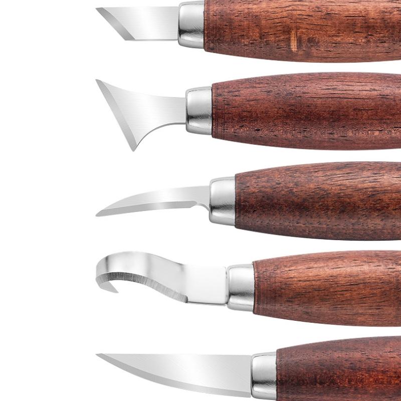 5 Pcs Wood Carving Chisel Set  - Woodworking Project recensie en prijs