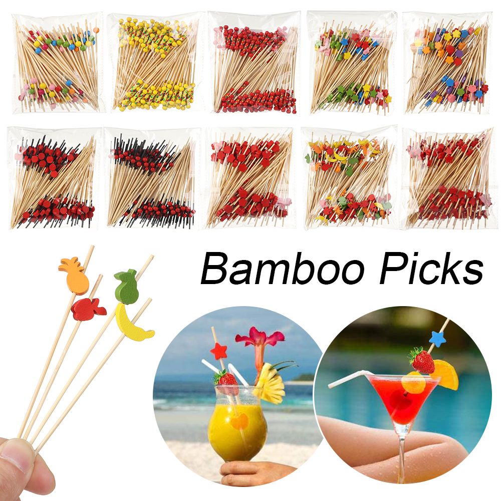 100Pcs Disposable Bamboo Picks - Woodworking School recensie en prijs
