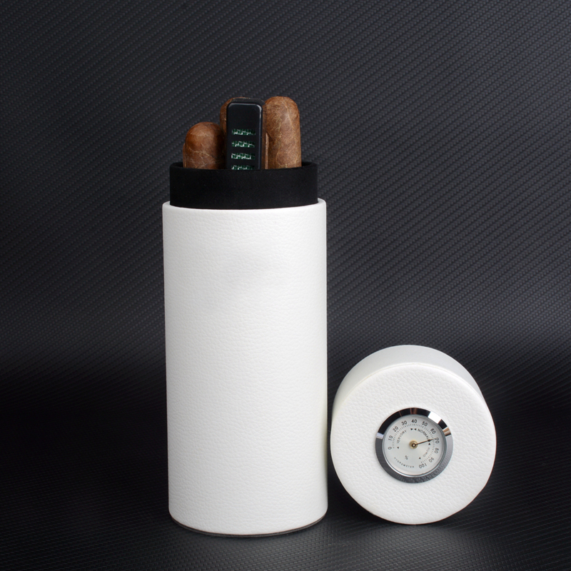 White Leather Cigar Case, Ceda - Woodworking Logos recensie en prijs