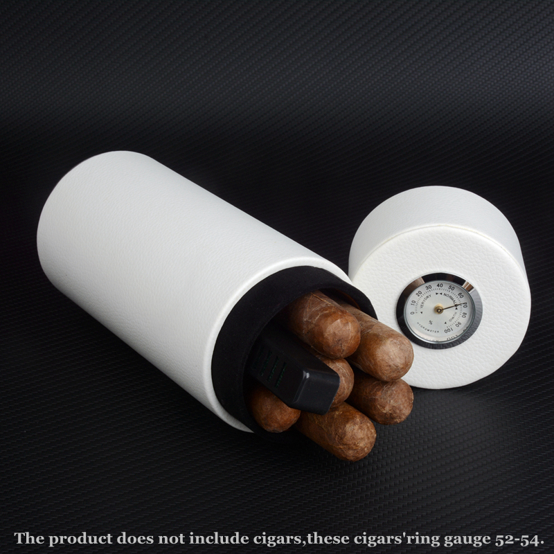 White Leather Cigar Case, Ceda - Woodworking Logos recensie en prijs