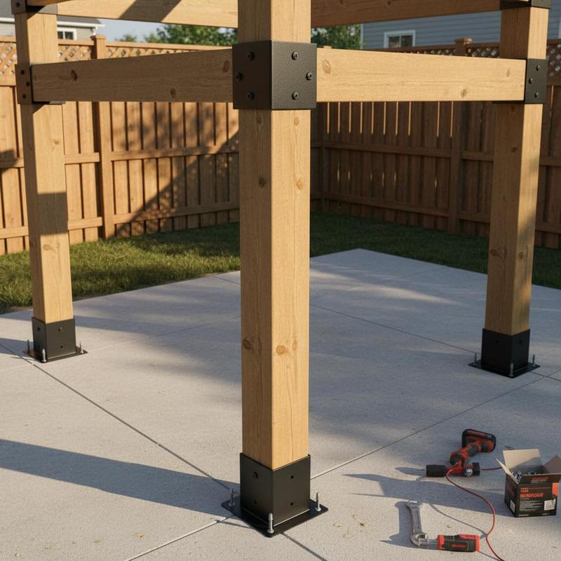 Pergola Bracket Kit, 4x4 Inch  - Woodworking Diy recensie en prijs