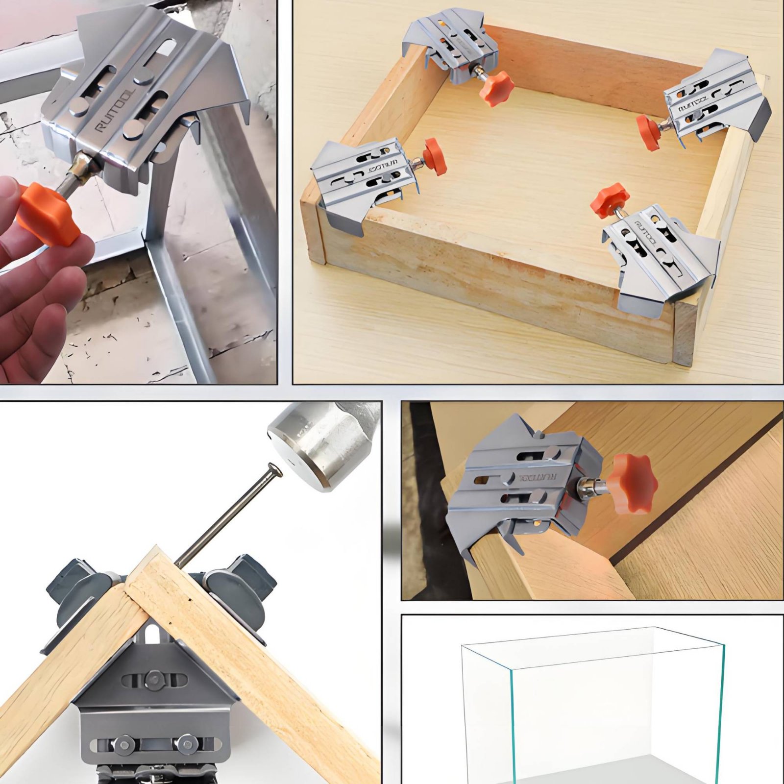90 Degree Corner Clamp Stainle - Woodworking Diy recensie en prijs