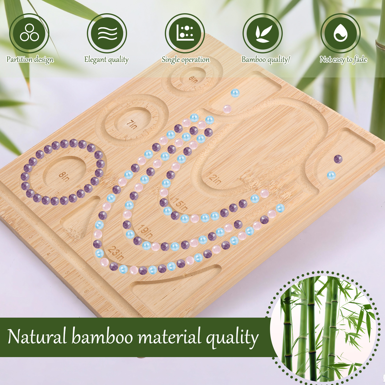 Bamboo Bead Board Bracelet Nec - Woodworking Design Software recensie en prijs
