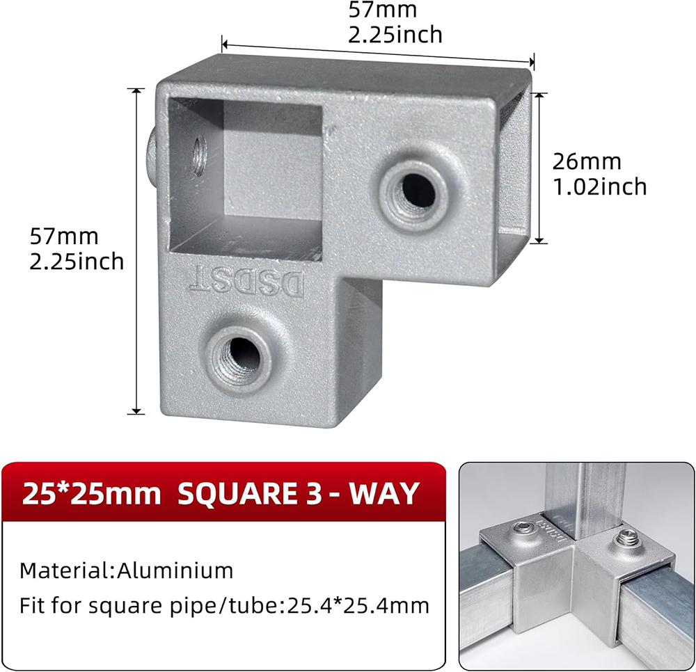 20/25/30mm Square Tube Connect - Woodworking Youtube Free recensie en prijs
