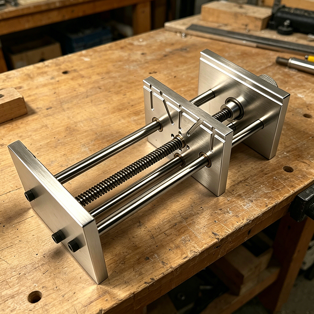 1Pc Aluminum Alloy Bench Vise  - Woodworking Vise For Workbench recensie en prijs