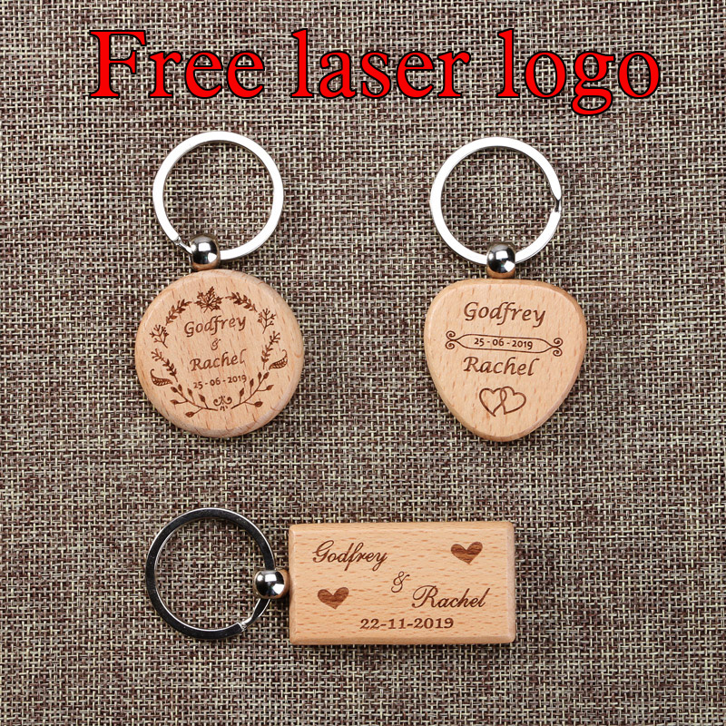 Custom Wooden Keychain Laser E - Woodworking Logos recensie en prijs