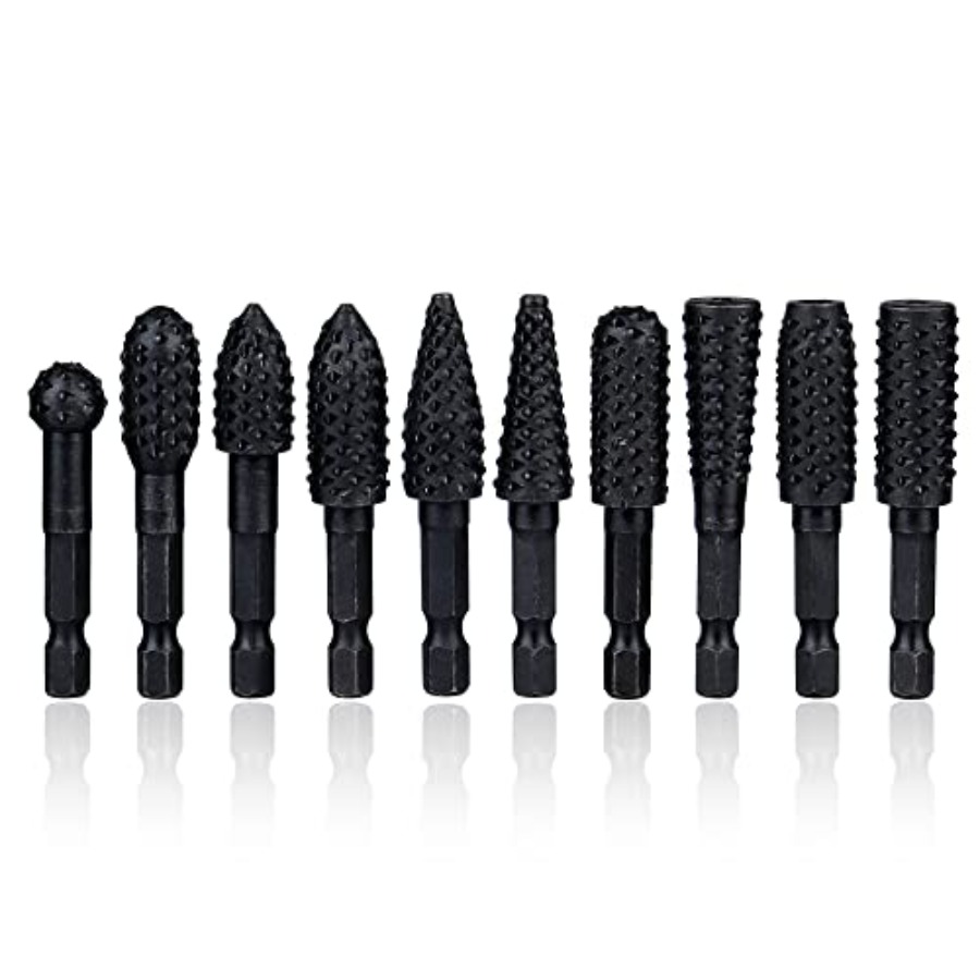 10 Pieces Rotary Burr Rasp Set - Woodworking Diy recensie en prijs