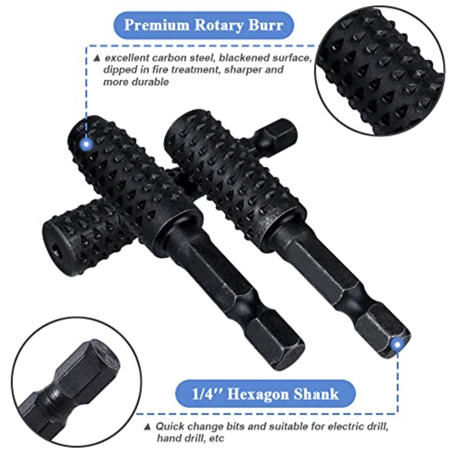 10 Pieces Rotary Burr Rasp Set - Woodworking Diy recensie en prijs