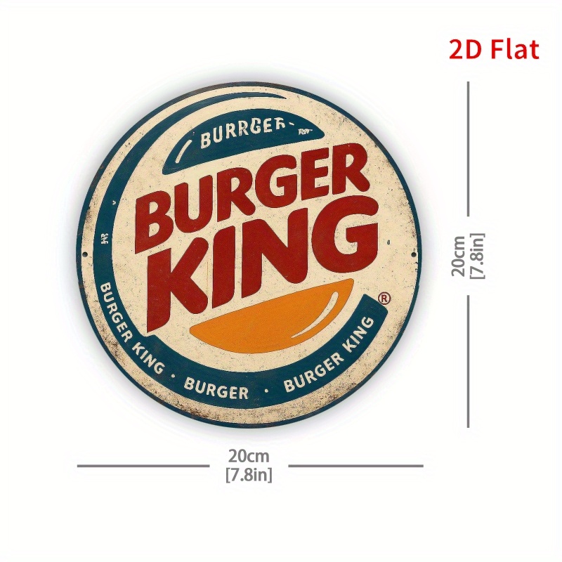 Burger King Retro wooden logo  - Woodworking Logos recensie en prijs