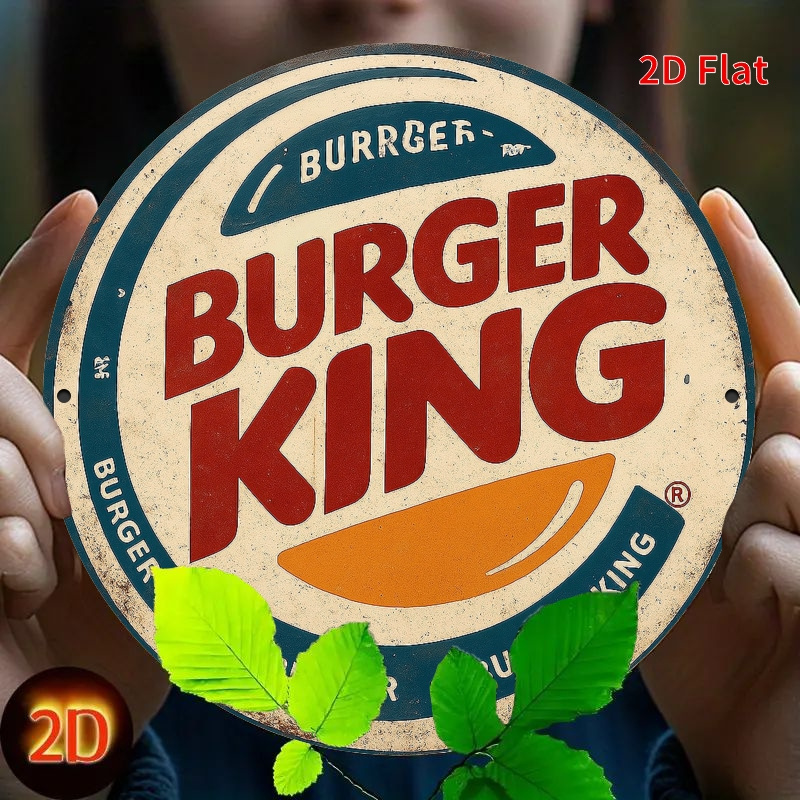 Burger King Retro wooden logo  - Woodworking Logos recensie en prijs