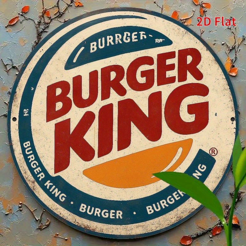 Burger King Retro wooden logo  - Woodworking Logos recensie en prijs