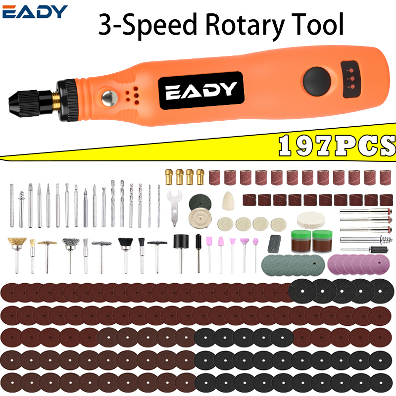 USB Cordless Rotary Tool Kit – - Woodworking Project recensie en prijs