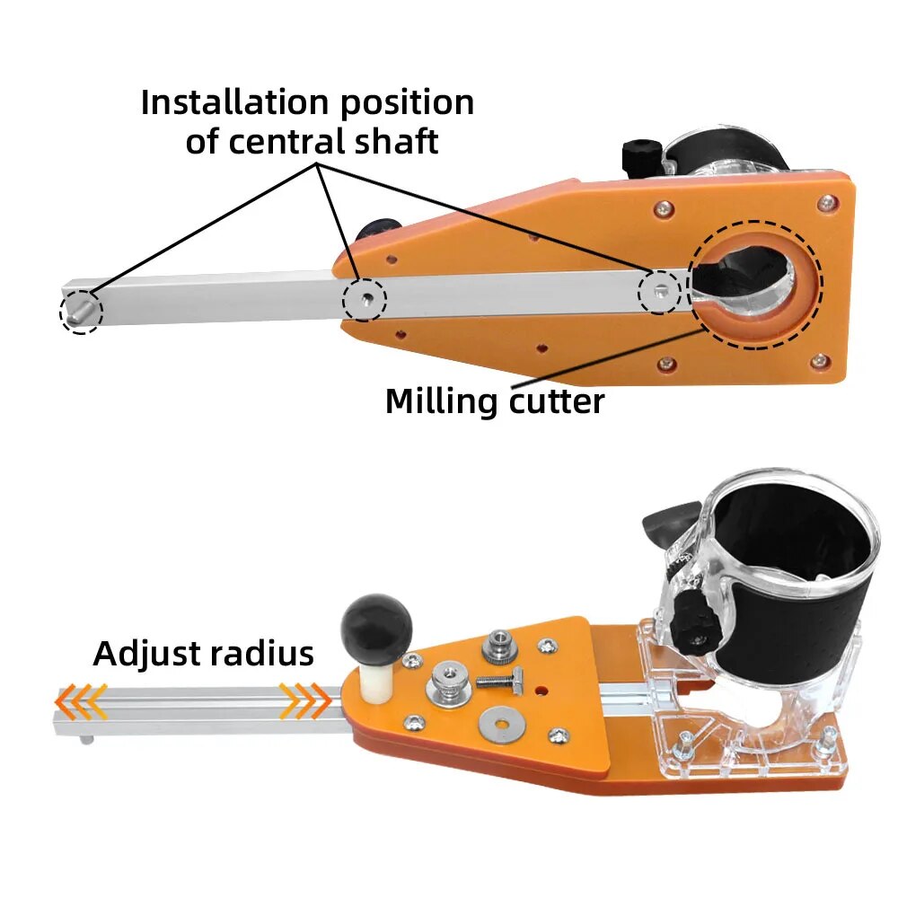 Circle Cutting Jig for Makita  - Woodworking Jointer recensie en prijs