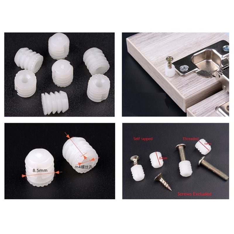 1000Pcs/Lot M4 Nylon Nut ancho - Woodworking Youtube Free recensie en prijs