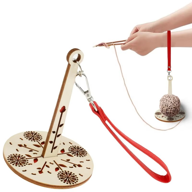Portable Wooden Yarn Holder Sp - Woodworking Diy recensie en prijs