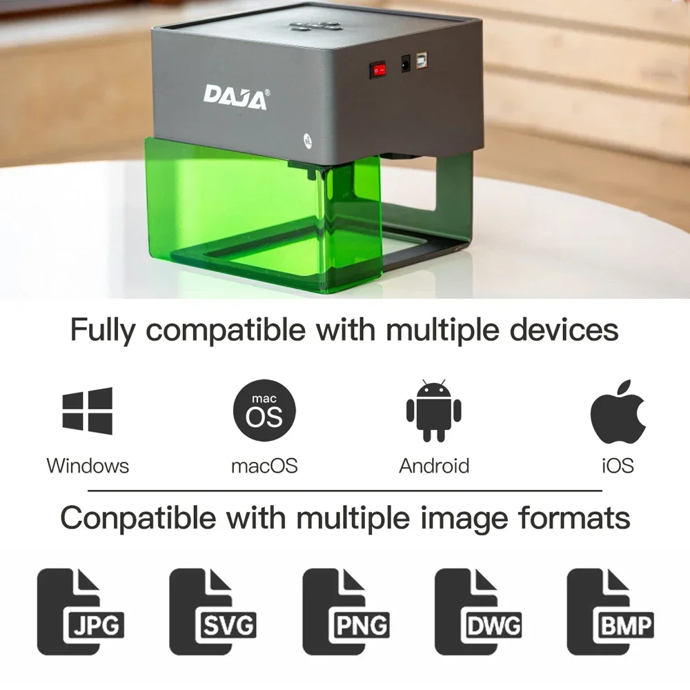 DAJA Laser Engraver CNC DIY DJ - Woodworking Logos recensie en prijs