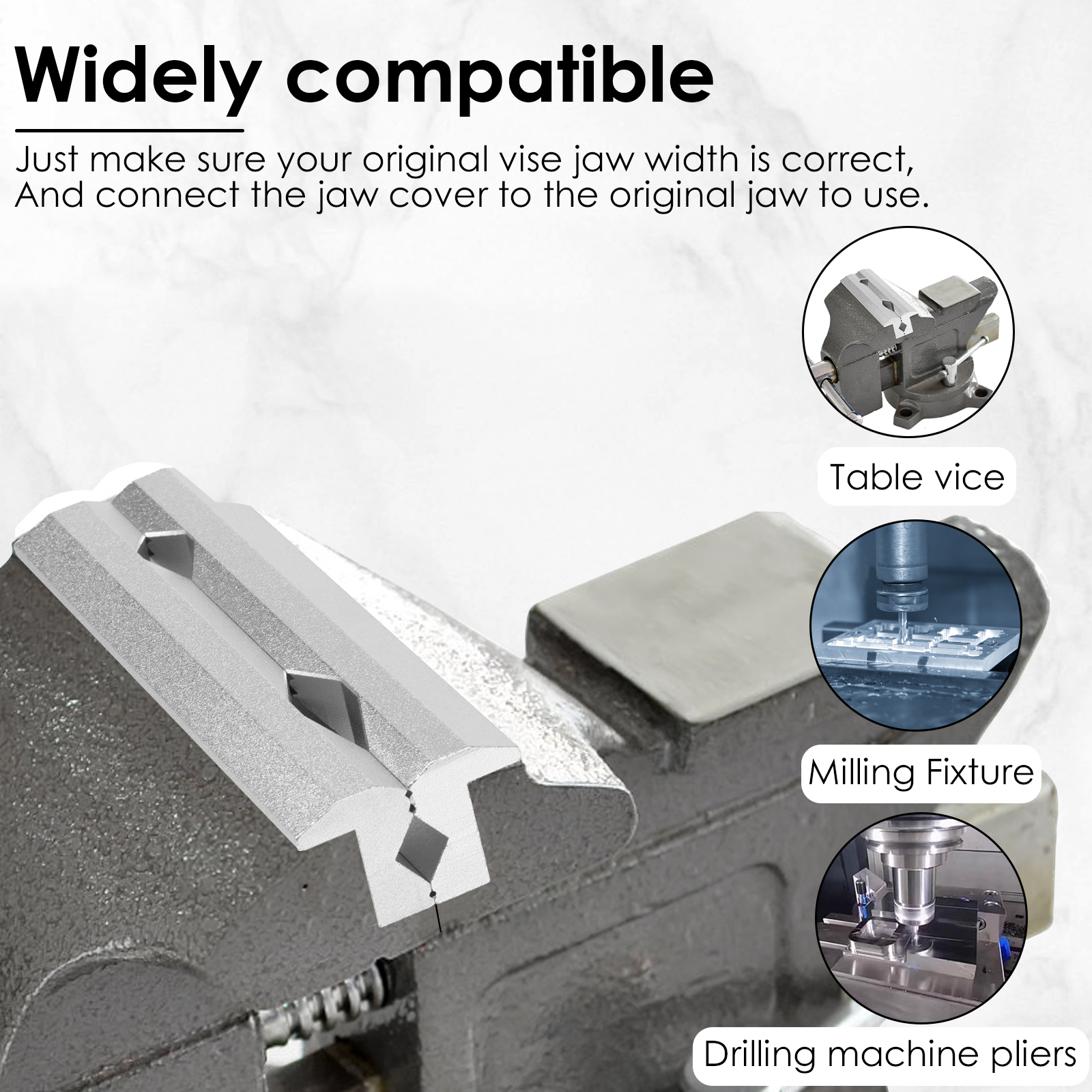 1Pair Vise Jaws Fixture 4/5/6  - Woodworking Vise For Workbench recensie en prijs
