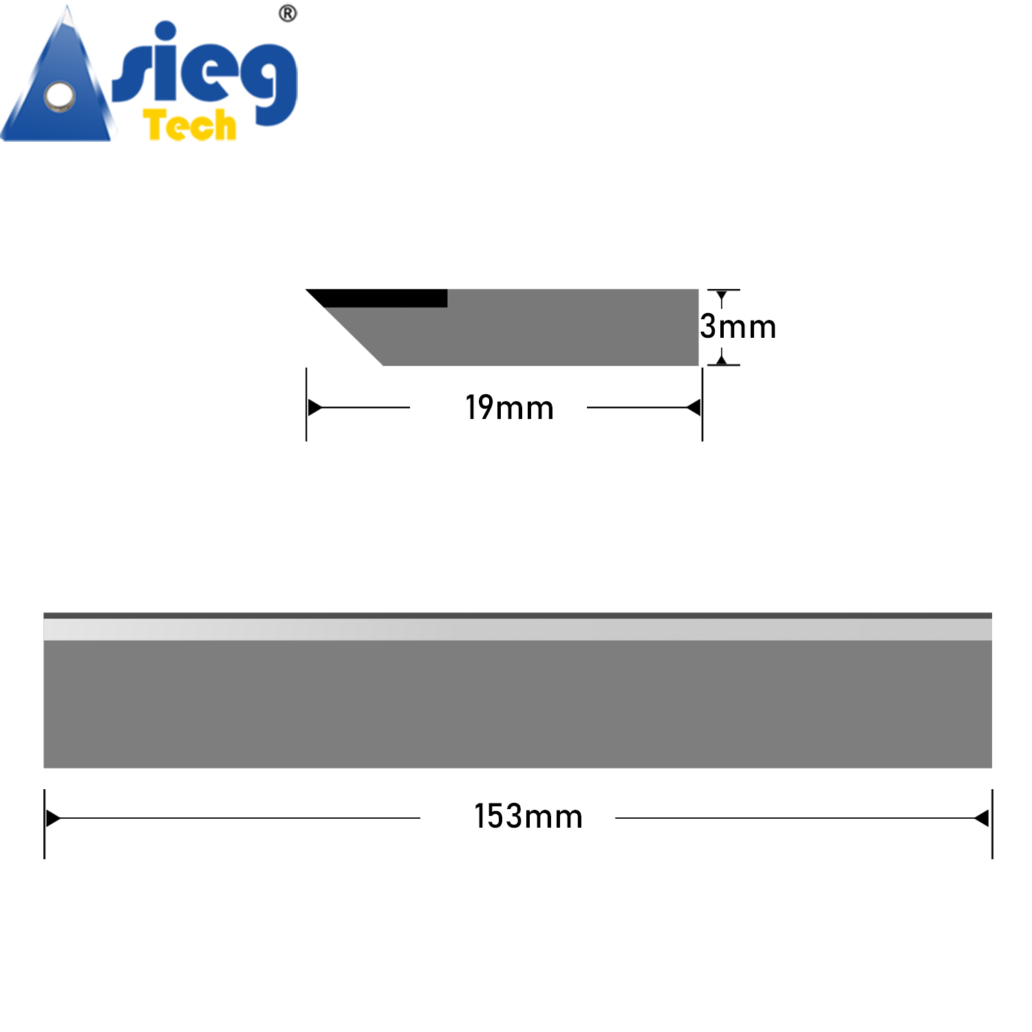 153×19×3mm Planer Blades Joint - Woodworking Jointer recensie en prijs