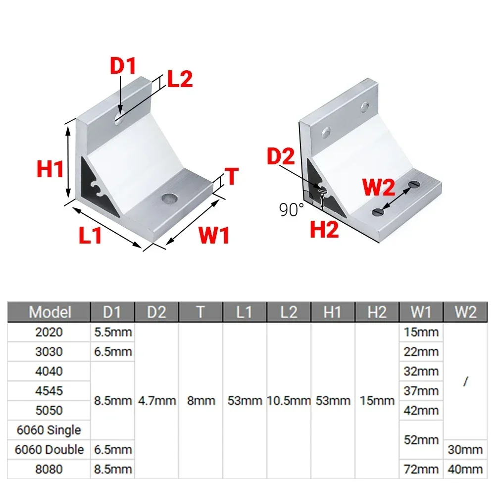 4Pcs 90 Degree Corner Angle Br - Woodworking Joints recensie en prijs