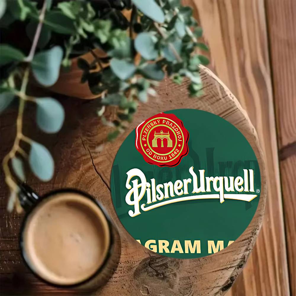 Pilsner Urquell Beer Logo Coas - Woodworking Logos recensie en prijs