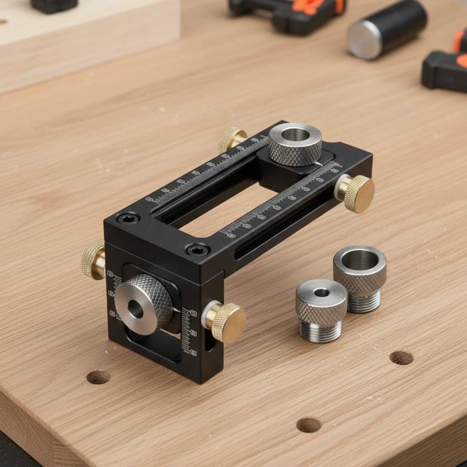 Bed Screw Drilling Jig Precise - Woodworking Joints recensie en prijs
