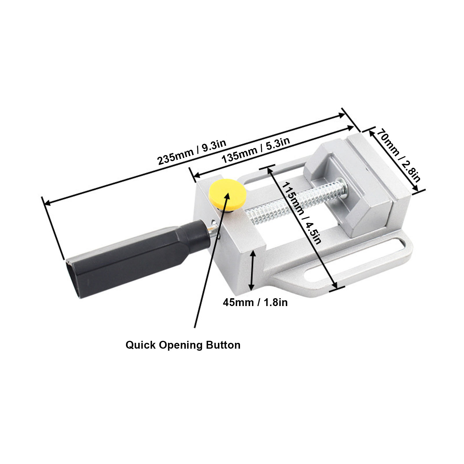 Drill Press Clamping Vise Quic - Woodworking Vice Quick Release recensie en prijs