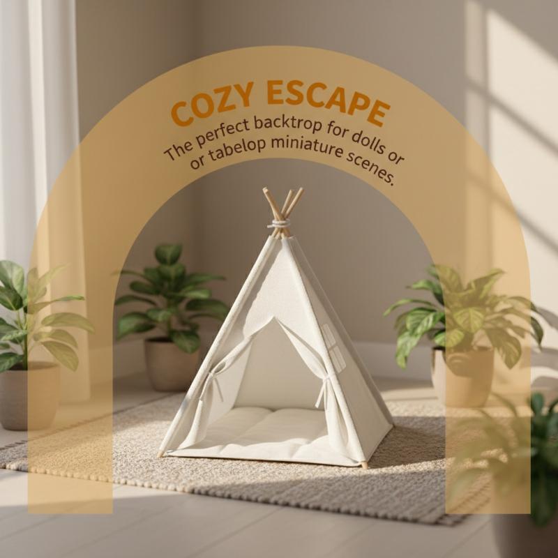 1: 12 Tent Model Decoration Sc - Woodworking Diy recensie en prijs