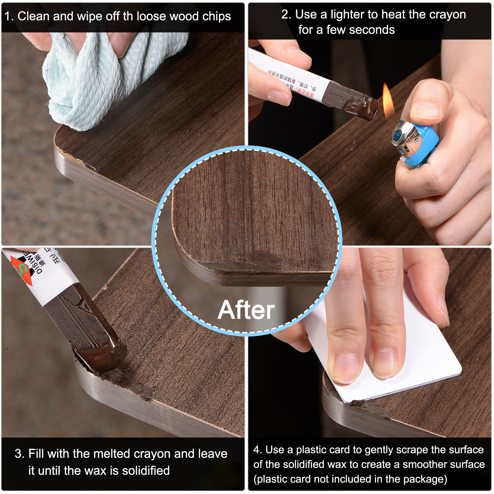 20Pcs Wood Filler Stick Furnit - Woodworking Oil Finish recensie en prijs