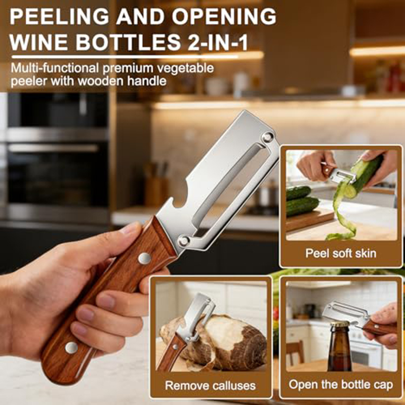 Stainless Steel Kitchen Peeler - Woodworking Project recensie en prijs