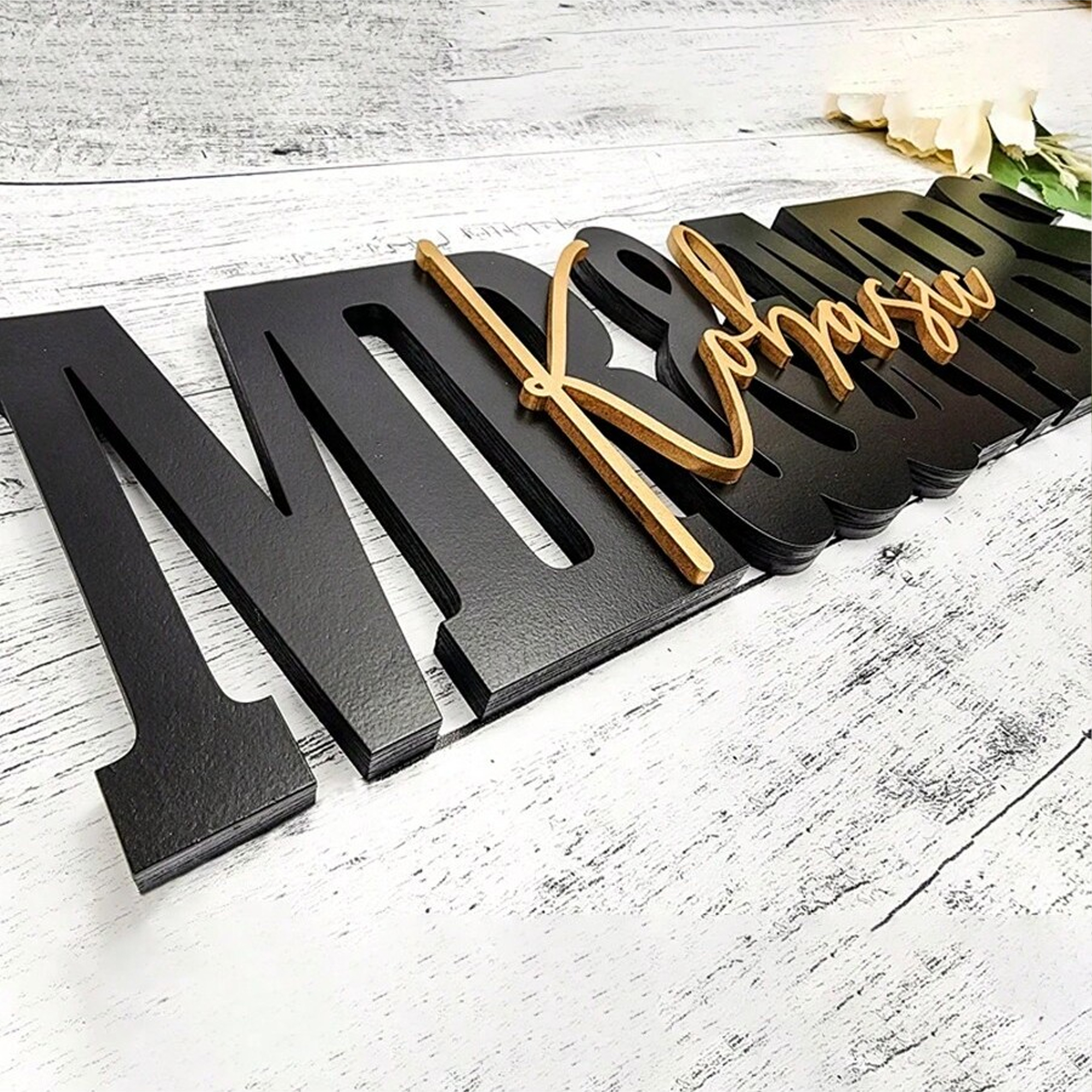 Custom Wedding Gift Logo with  - Woodworking Logos recensie en prijs