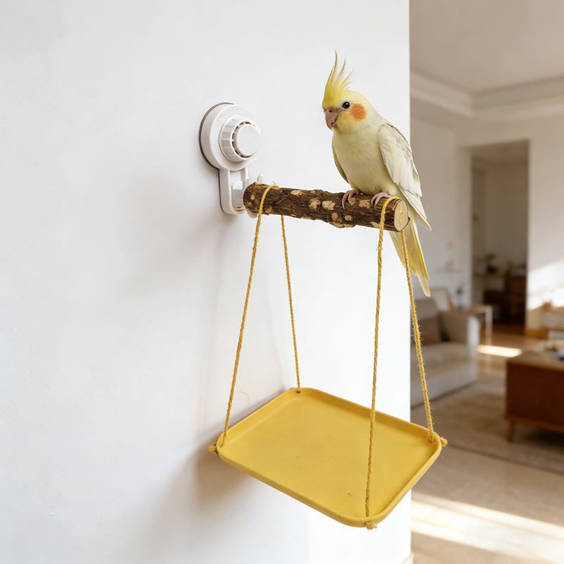 Parrot Stand with Suction Cup  - Woodworking Joints recensie en prijs