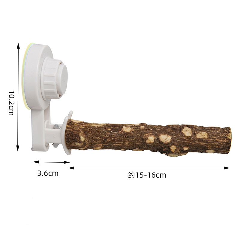 Parrot Stand with Suction Cup  - Woodworking Joints recensie en prijs