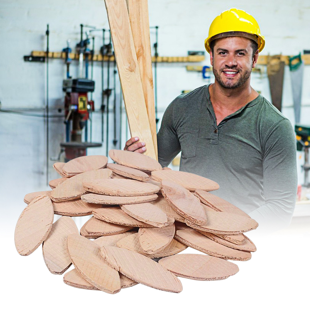 100pcs Assorted Wood Biscuits  - Woodworking Jointer recensie en prijs