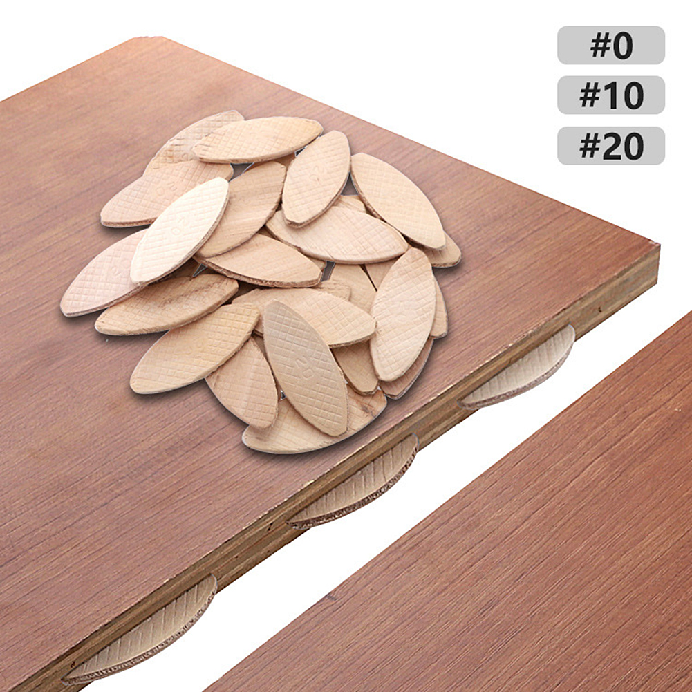 100pcs Assorted Wood Biscuits  - Woodworking Jointer recensie en prijs