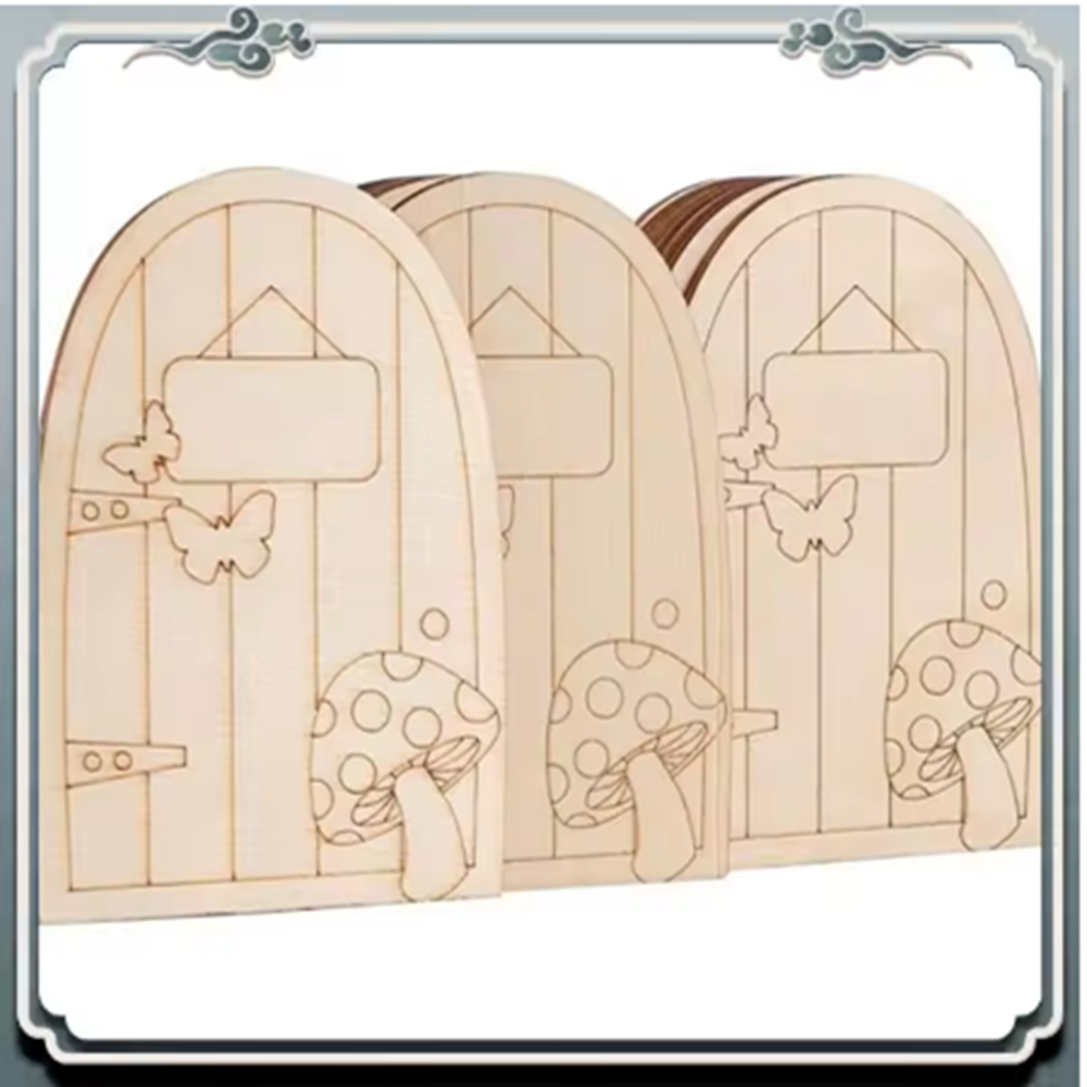 6pcs/set Wooden Mini Fairy Doo - Woodworking School recensie en prijs