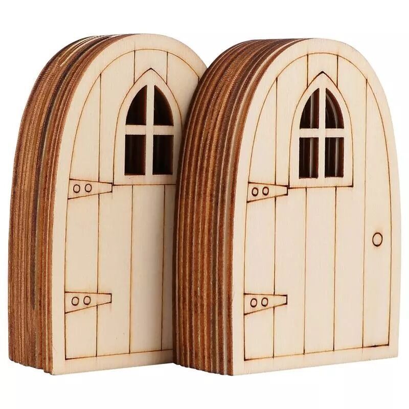 6pcs/set Wooden Mini Fairy Doo - Woodworking School recensie en prijs