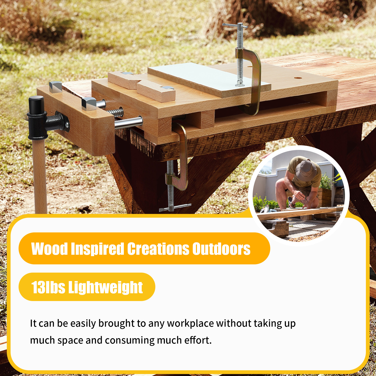 Wood Vise Workbench, Stable Cl - Woodworking Vise For Workbench recensie en prijs