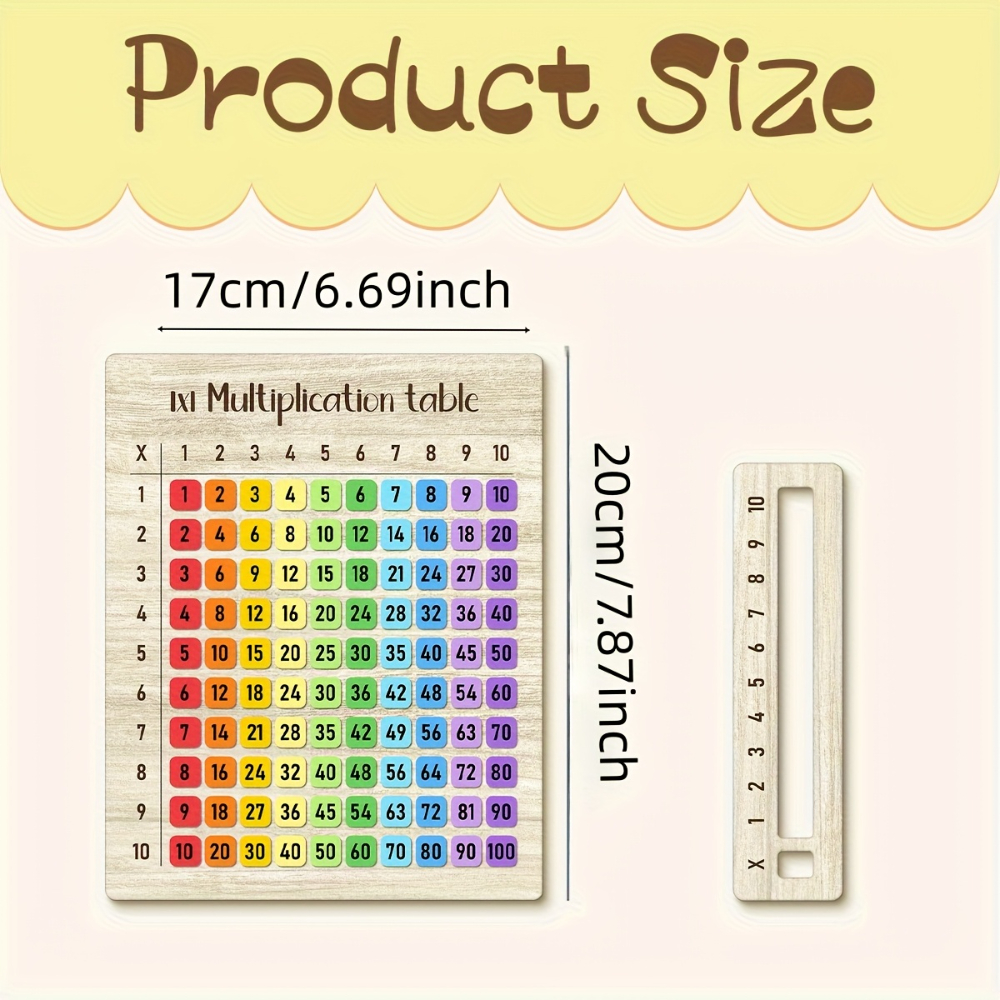 Multiplication Table Wooden Bo - Woodworking School recensie en prijs