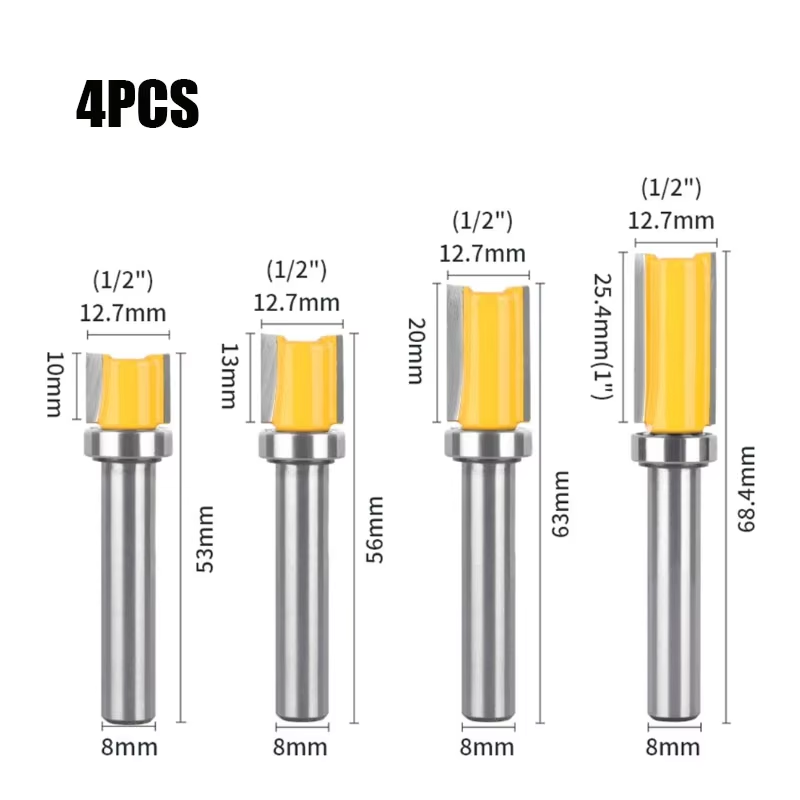 Milling Cutter 8mm Shank Templ - Woodworking Design Software recensie en prijs